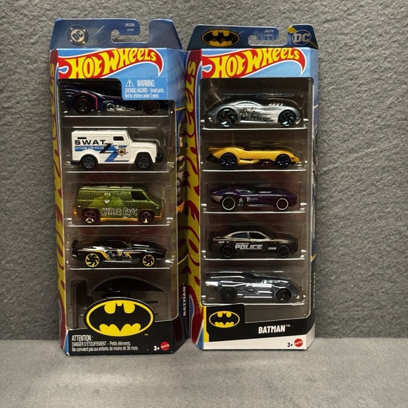 Hot Wheels Other - Hot Wheels Batman Collection - 10 Car Lot - Factory Sealed